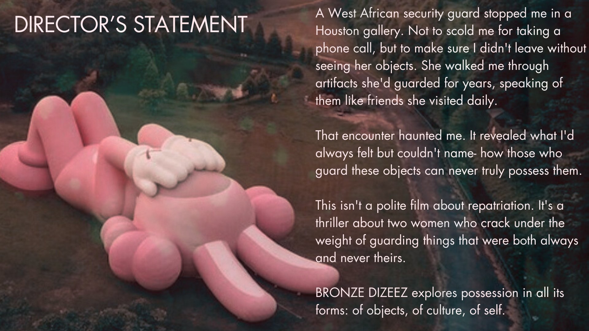 Director's Statement